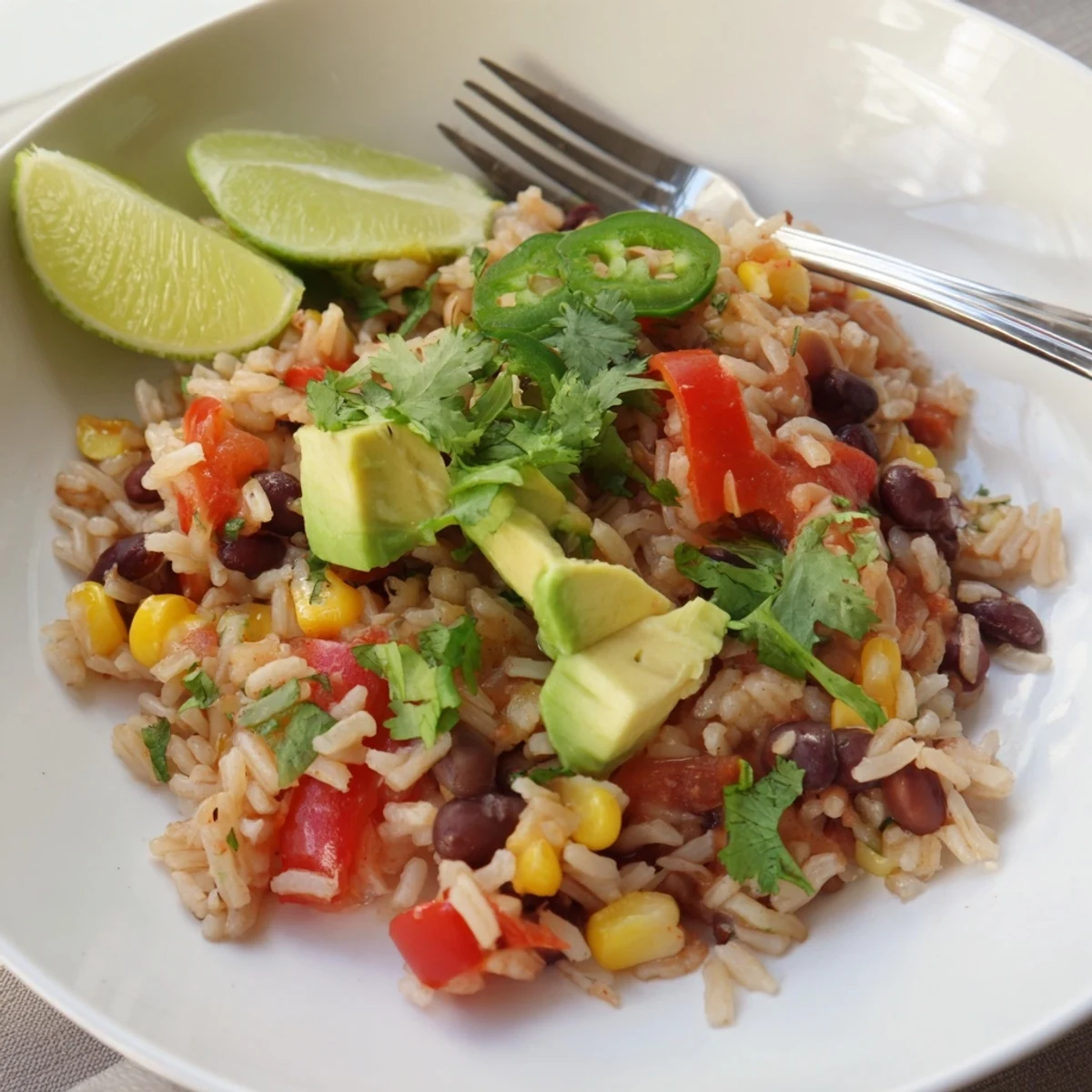 One-Pot Mexican Rice Beans
