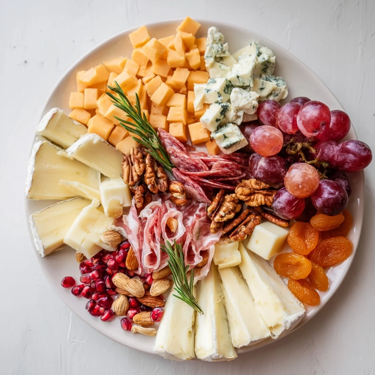 Enjoy a Christmas 2025 Festive Grazing Board, featuring artisanal cheese, cured meats, and seasonal favorites.