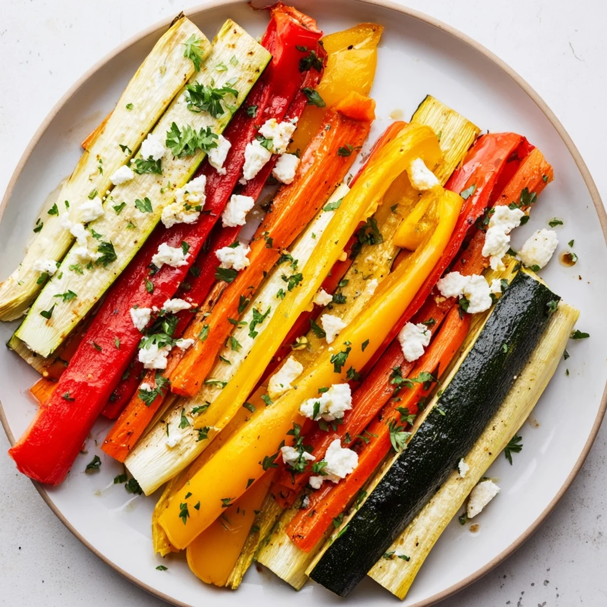 Vibrant Christmas Sleigh Veggie Rails: tender roasted vegetables arranged creatively for holiday fun.