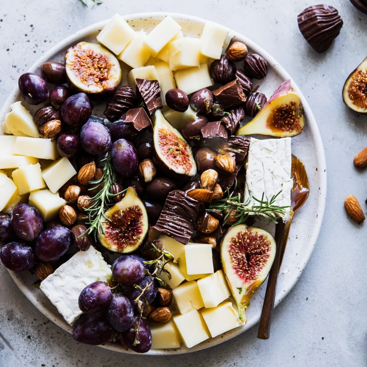 Winter Solstice Cheese Board