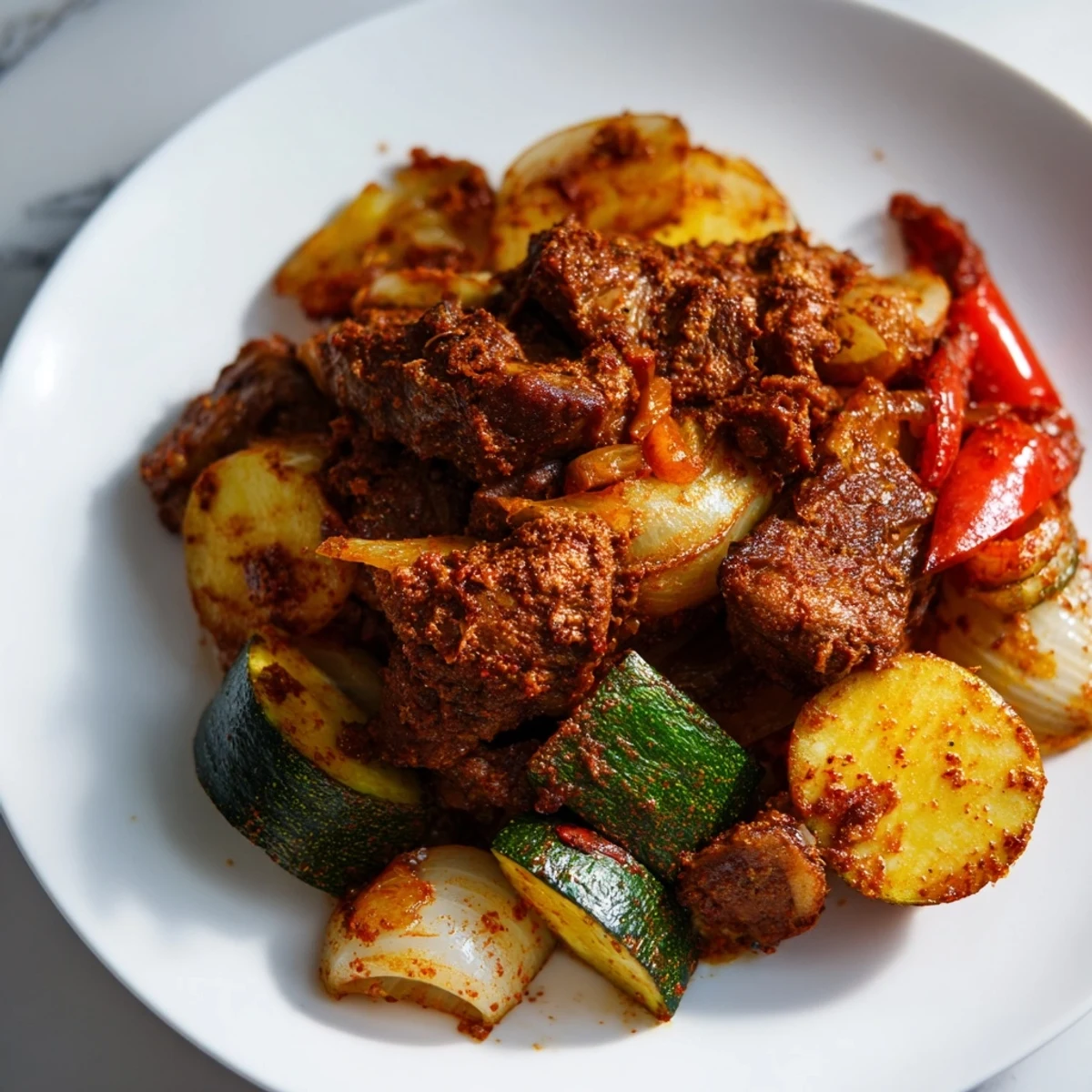 Smoky aromas emanate from a foil-wrapped tray of the delicious Jordanian Zarb recipe.