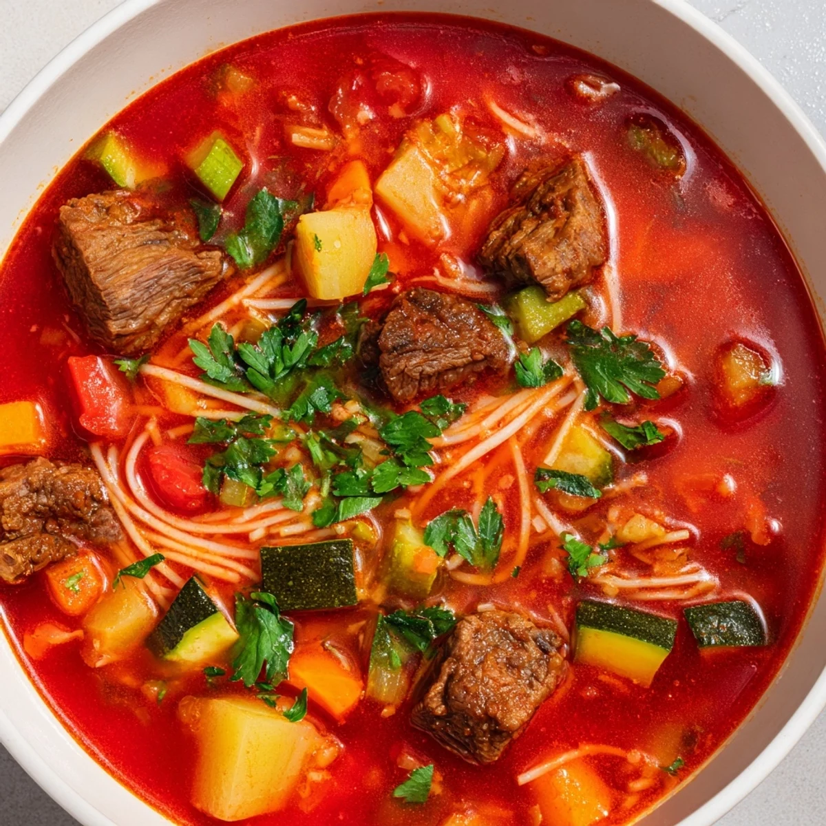 Algerian Lamb Chorba Soup