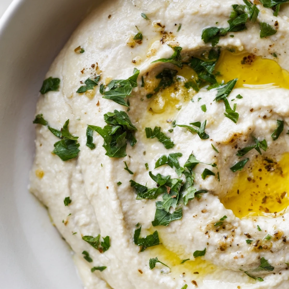 This creamy White Bean Dip is blended smooth with garlic and lemon, ready for dipping crunchy vegetables.