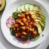 Spiced Peanut Sweet Potato Salad