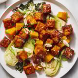 Miso-Glazed Tofu Winter Squash