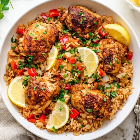 One-Pan Cajun Chicken Rice