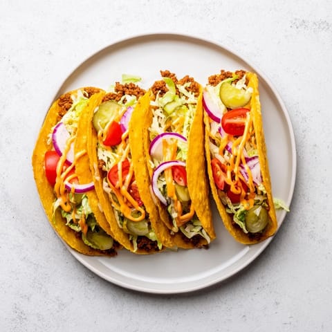 Viral Cheeseburger Tacos Fun