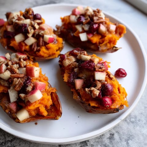 Cranberry Apple Twice-Baked Potatoes