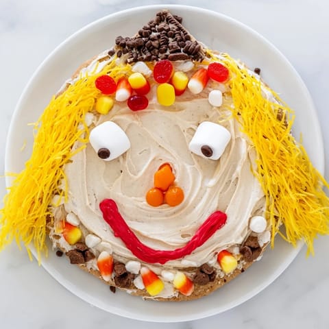 Whimsical festive candy platter
