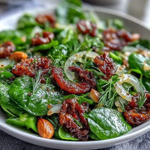 Spring Green Salad Almonds