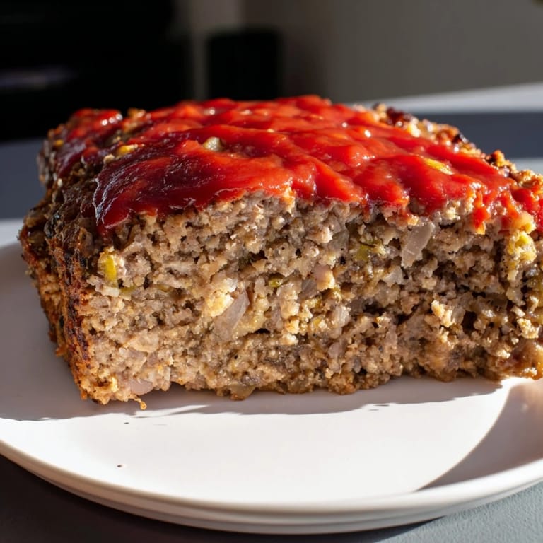 This comforting Stove Top Stuffing Meatloaf Hack features a moist, tender meatloaf, a family favorite.