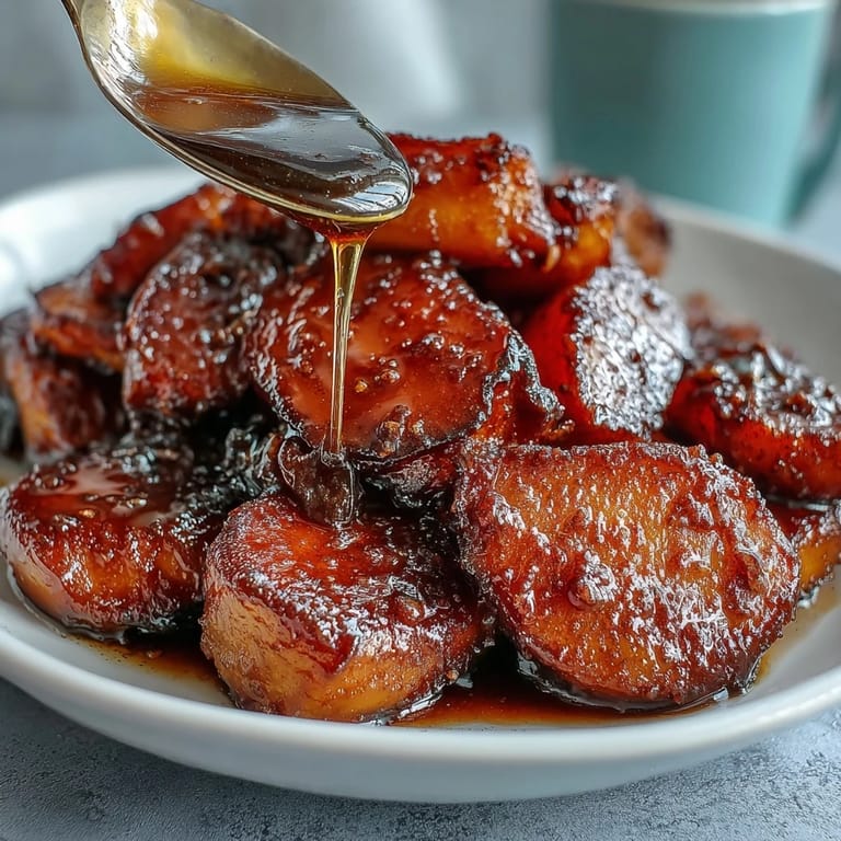 3. Slow-baked Soul Food Candied Yams coated in homemade brown sugar syrup, offering a melt-in-your-mouth texture perfect for festive gatherings.