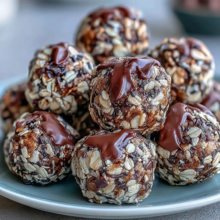 Nutritious energy balls packed with oats, peanut butter, and chocolate chips, perfect for fueling up before soccer.