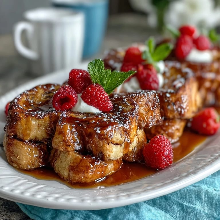 Elegant pastry and fruit spread with clotted cream, honey, and sparkling mimosas—perfect for a special Mother's Day brunch.