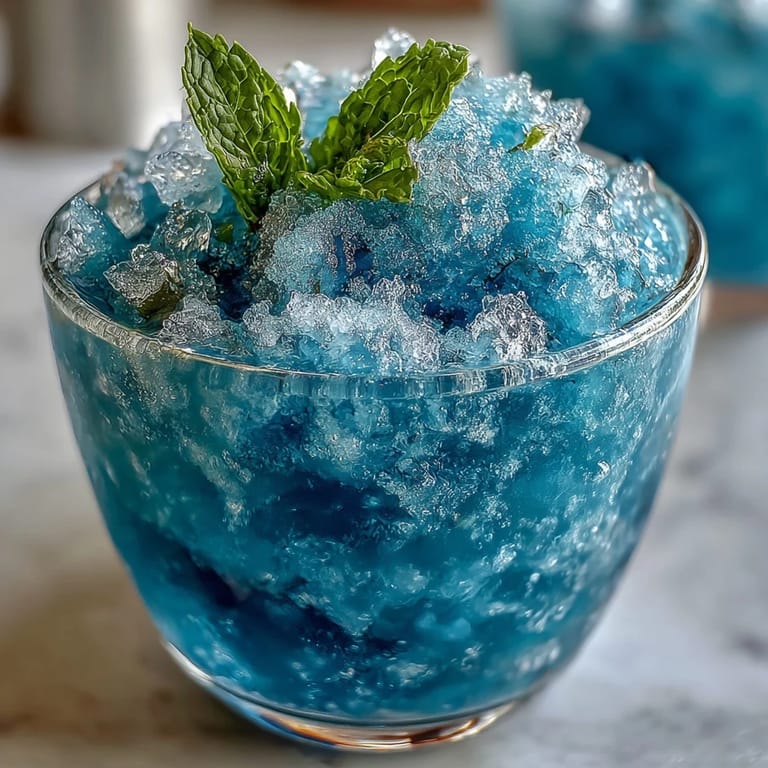 Refreshing blue raspberry lemonade slushie, blended to perfection with ice, lemon juice, and blue raspberry syrup for a summer treat.