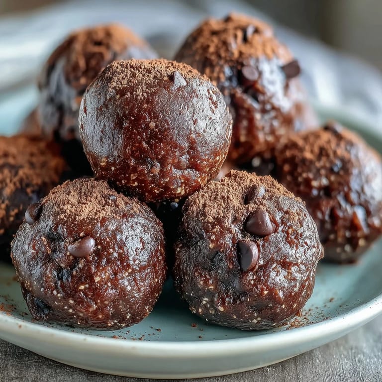 Enjoy these healthy Fiber-Maxxing Bean Brownie Bites, ready to be devoured.