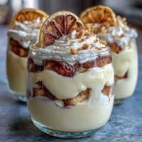 Zesty limoncello tiramisu cups with creamy mascarpone and lemon-soaked ladyfingers in individual servings.